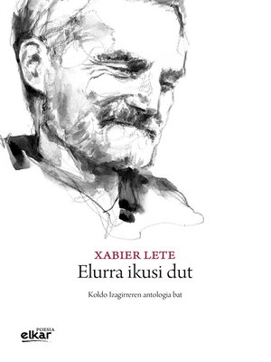 cover image of Elurra ikusi dut